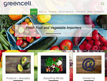 Tablet Screenshot of greencell.com